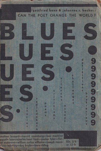 Blues: A Magazine of New Rhythms Vol.I no.9