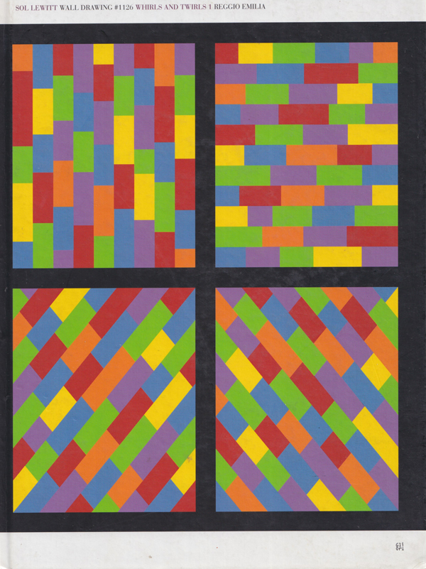 Sol LeWitt: Wall Drawing #1126 Whirls and Twirls 1 Reggio Emilia