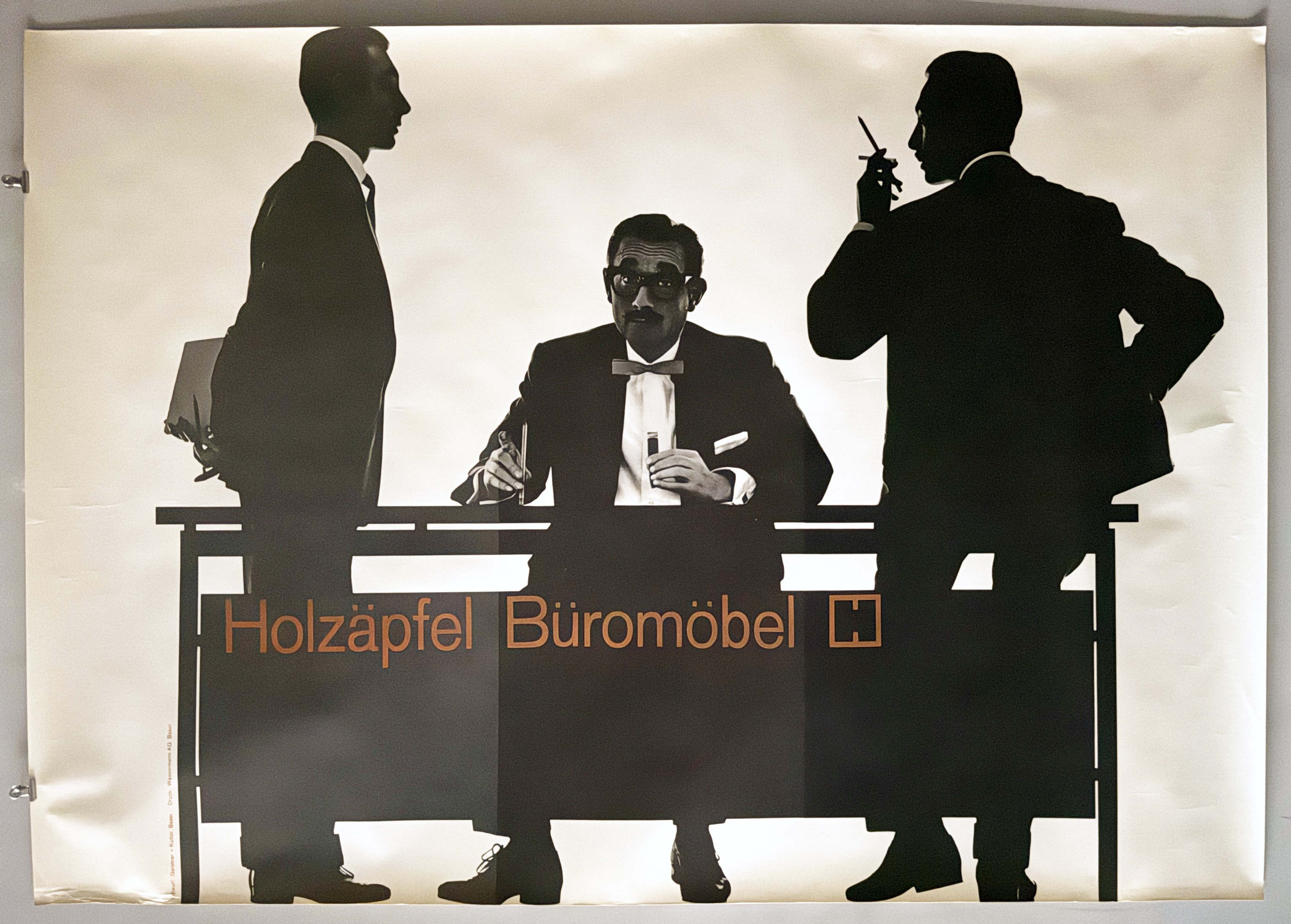Gerstner + Kutter: Holzapfel Buromobel Poster A