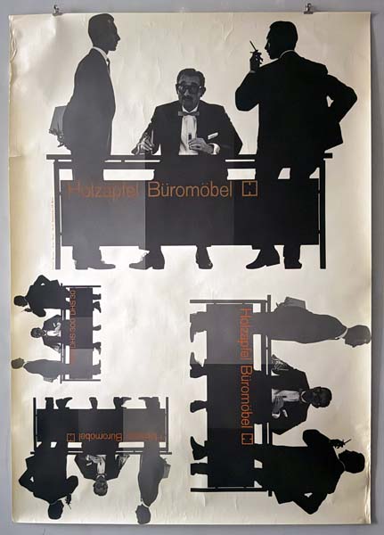 Gerstner + Kutter: Holzapfel Buromobel Poster B