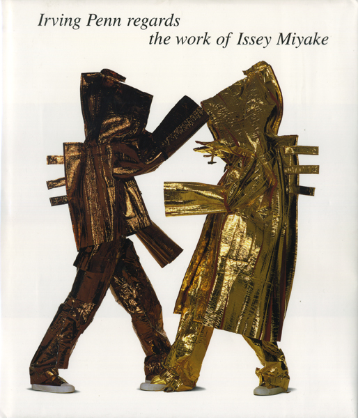 Irving Penn regards the work of Issey Miyake