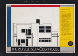 The Rietveld Schroder House scale model kit