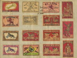 マッチラベル 貼込シート 5葉セット