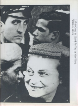 William Klein: Life is Good for You in New York [Books on Books] 