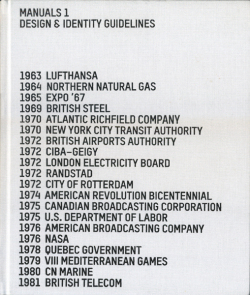 Manuals 1: Design and Identity Guidelines