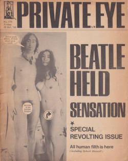 PRIVATE EYE No.179 Friday 25 Oct. 1968 - Special Revolting Issue