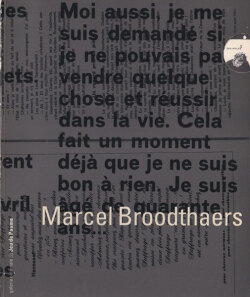 Marcel Broodthaers