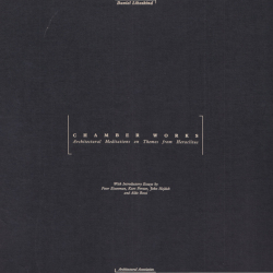 Daniel Libeskind: Chamber works