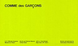 COMME des GARCONS DM -Dutch engravings, 1789-1797 [with Envelope]