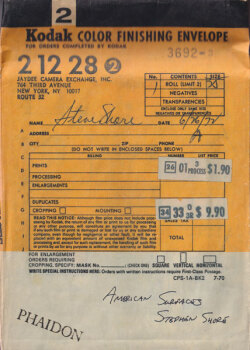 Stephen Shore: American Surfaces