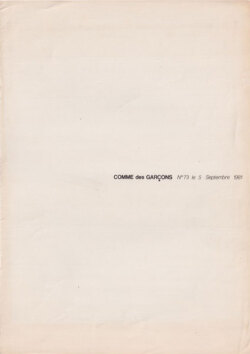 COMMEdesGARCONS19810905no73
