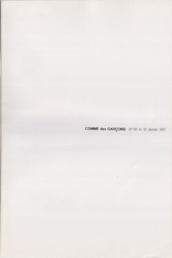 COMMEdesGARCONS19870110no95