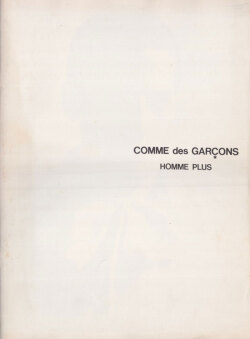 COMME des GARCONS HOMME PLUS No.5 1987