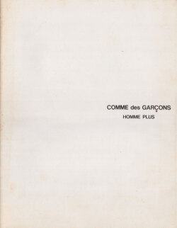 COMME des GARCONS HOMME PLUS No.4 1987