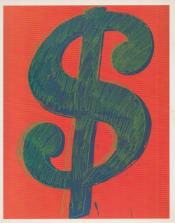 Andy Warhol: Dollar Signs