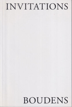Paul Boudens: Invitations