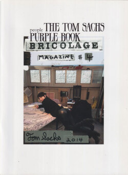 People: The Tom Sachs Purple Book