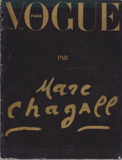 Vogue Paris No. 582: Par Marc Chagall - December 1977-January 1978