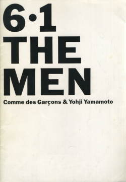 古書古本 totodo 6 1 the men comme des garcons yohji yamamoto