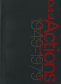 アクション 行為がアートになるとき 1949-1979 展 図録