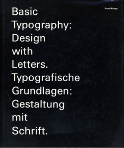 Basic Typography:Design with Letters.