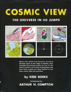 COSMIC VIEW: THE UNIVERS IN 40 JUMPS