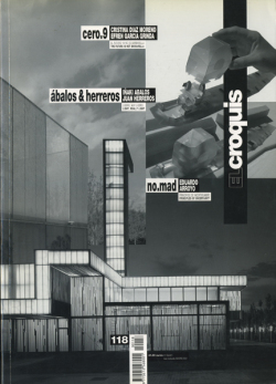cero.9 / abalos&herreros / no.mad: El Croquis 118
