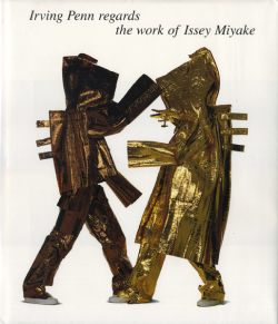 Irving Penn regards the work of Issey Miyake