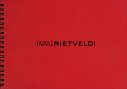 職人であり続けたオランダ人デザイナー、リートフェルトのイスと家 展 図録