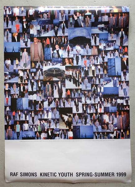 古書古本 Totodo: RAF SIMONS KINETIC YOUTH SPRING-SUMMER 1999 