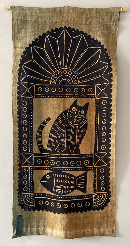 柚木沙弥郎　のれん富士 石州和紙 柚木沙弥郎 のれん富士 石州和紙 Amazon.co.jp: 柚木沙弥郎 作品