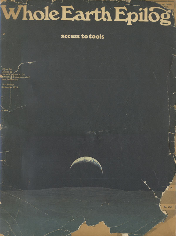 古書古本 Totodo: Whole Earth Epilog: access to tools（スチュアート 