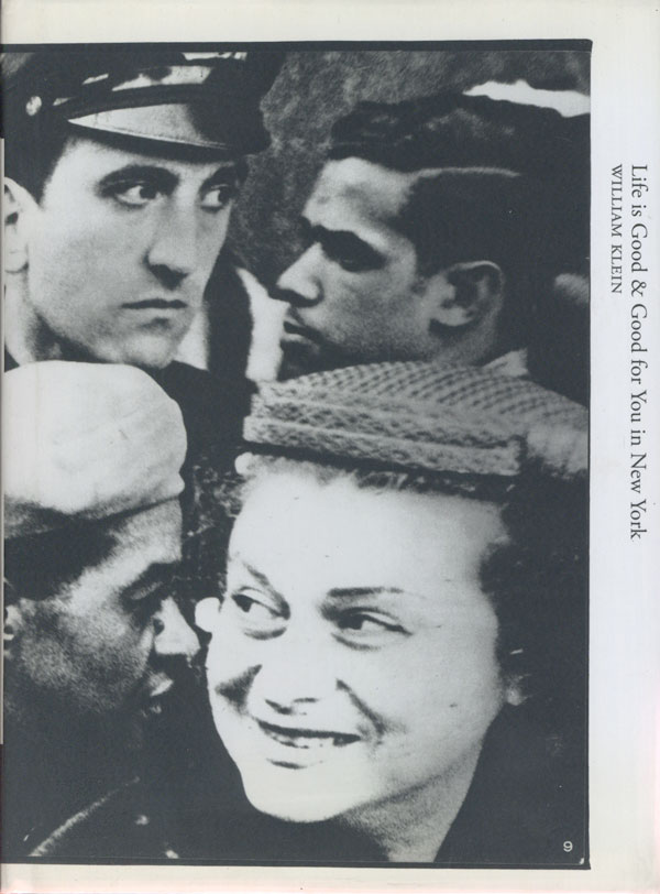 (絶版) William  Life is Good...洋書 古書古本 Totodo: William Klein: Life is Good for You in New York