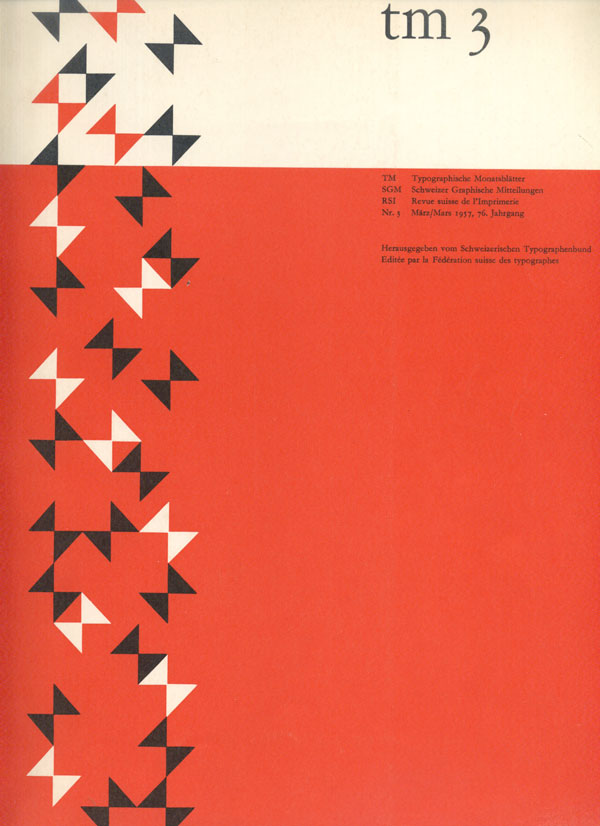 古書古本Totodo： Typografische Monatsblatter / TM 1954-62各号