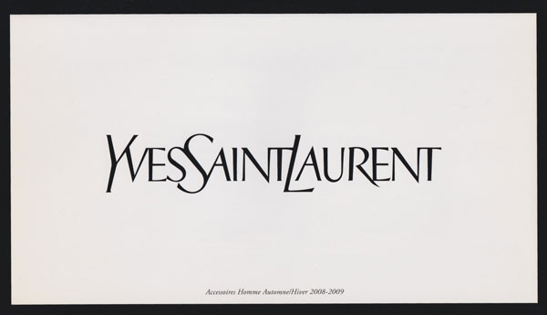 古書古本 Totodo: Yves Saint Laurent Collection Lookbook 2004