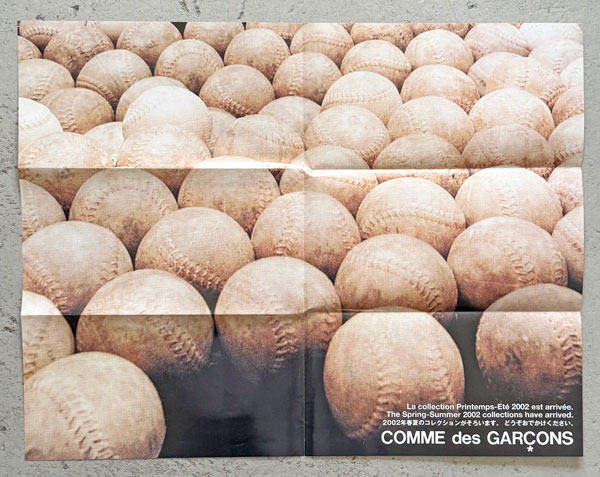 古書古本 Totodo: COMME des GARCONS DM - POSTER S/S 2002（COMME des