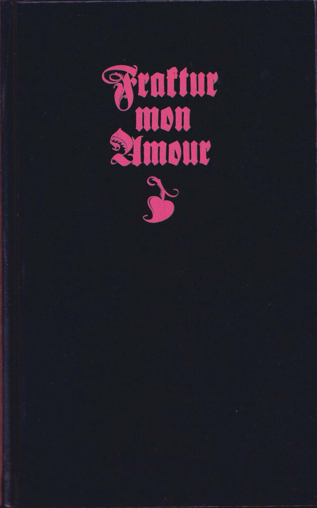 FRAKTUR MON AMOUR／タイプフェイス Fraktur Mon Amour Giveaway - COOL HUNTING®