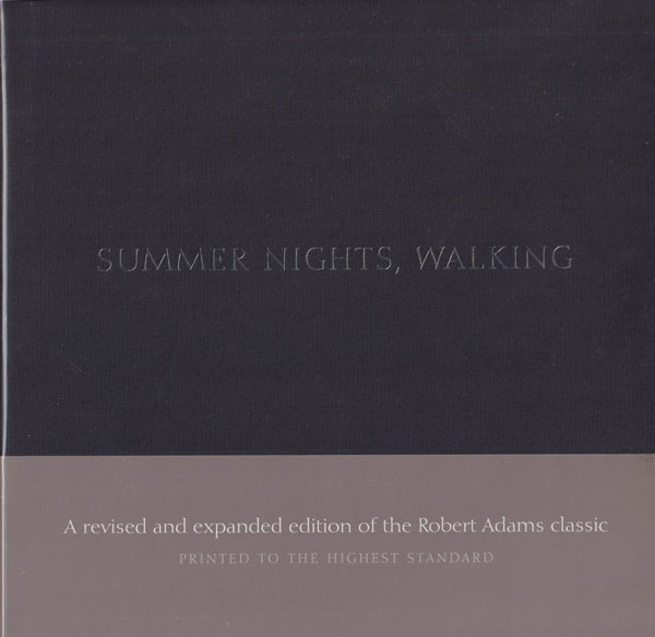古書古本 Totodo: Robert Adams: Summer Nights, Walking [Aperture
