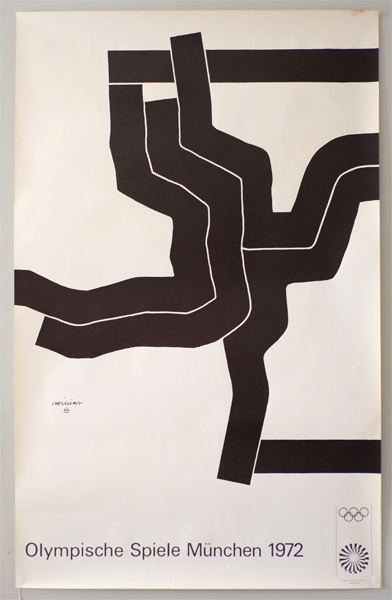 古書古本 Totodo：Olympische Spiele Munchen 1972 Art Poster No.6-10