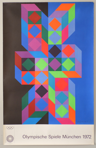 古書古本 Totodo：Olympische Spiele Munchen 1972 Art Poster No.6-10
