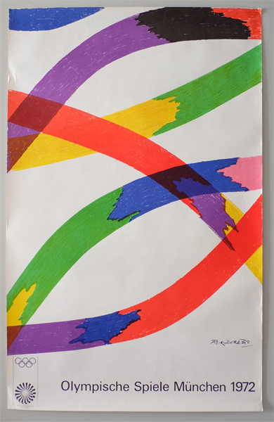 古書古本 Totodo：Olympische Spiele Munchen 1972 Art Poster No.6-10