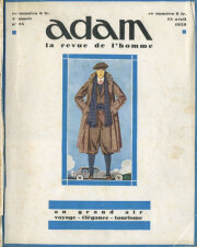 ADAM: La revue de l'homme 1928-1929 各号