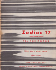 Zodiac 17, 20, 22: A Review of Contemporary Architecture 各巻