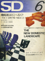 SD 1972年6月　特集：磯崎新はどこへ行く？ / THE NEW DOMESTIC LANDSCAPE