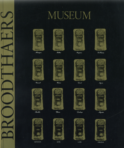 Marcel Broodthaers: Catalogue of the Editions/ Prints and Books