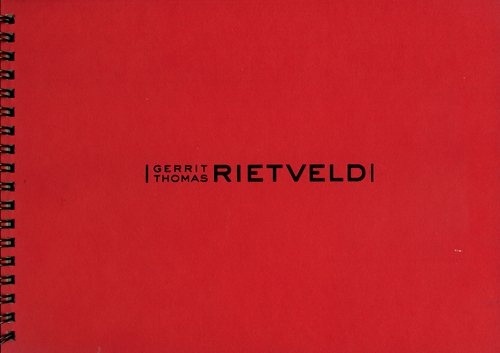 職人であり続けたオランダ人デザイナー、リートフェルトのイスと家 展 図録