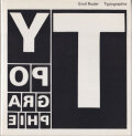 Emil Ruder: Typography