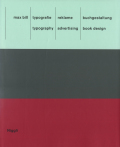 Max Bill: typografie reklame buchgestaltung