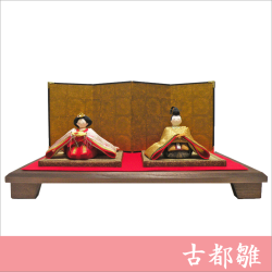 ひな人形　ちりめん　リュウコドウ　ひな飾り　雛人形　雛飾り　お雛様　桃の節句