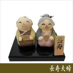 敬老,秋の置物,ちりめん,龍虎堂,秋のディスプレイ